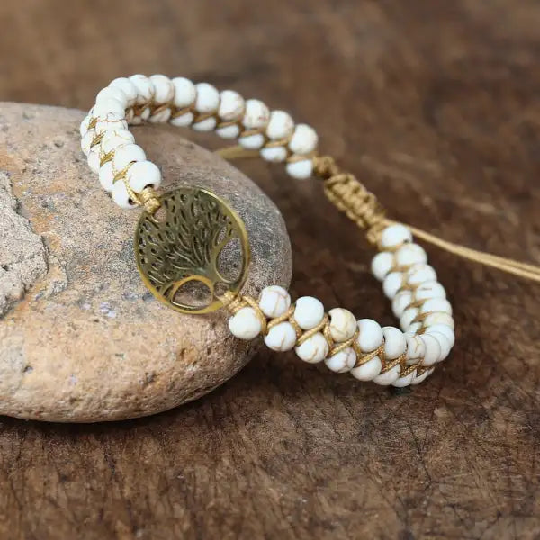 Bracelet Bouddhiste Arbre de Vie – Édition Zen