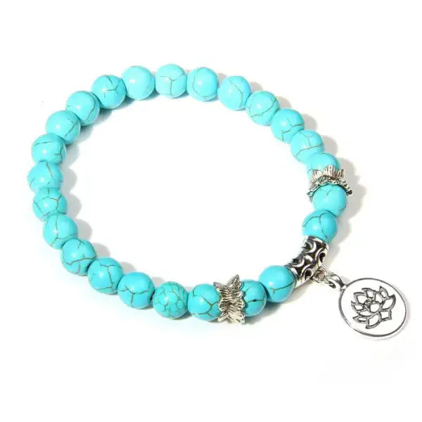 Bracelet Bouddhiste Lotus Porte-Chance