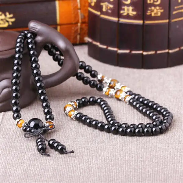 Mala Bouddhiste 108 Perles – Chapelet Spirituel