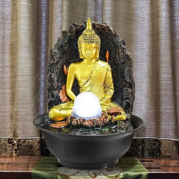fontaine-bouddha-avec-boule