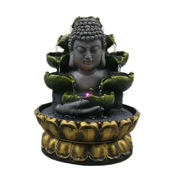 La Fontaine Bouddha: Cascade Lumière