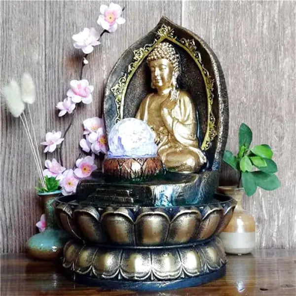 Fontaine Bouddha: Visage Relaxant