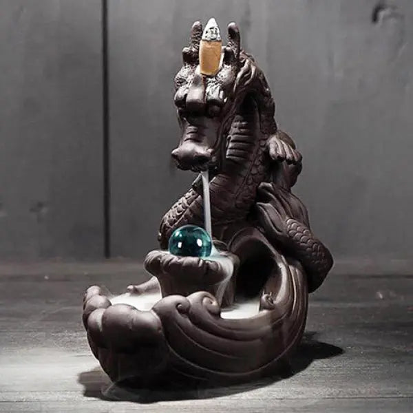 Porte-Encens Dragon Cascade – Édition Signature