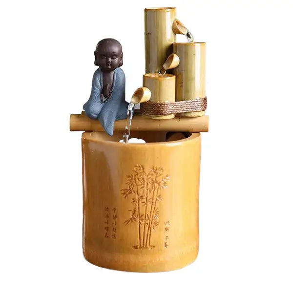 Fontaine Bouddha en Bambou — ZenBamboo