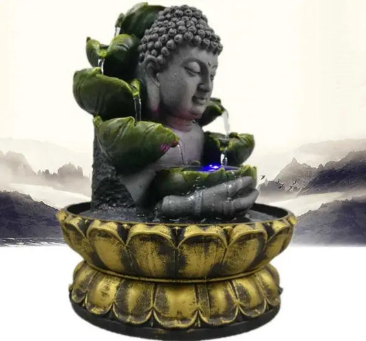fontaine-bouddha-avec-lumiere
