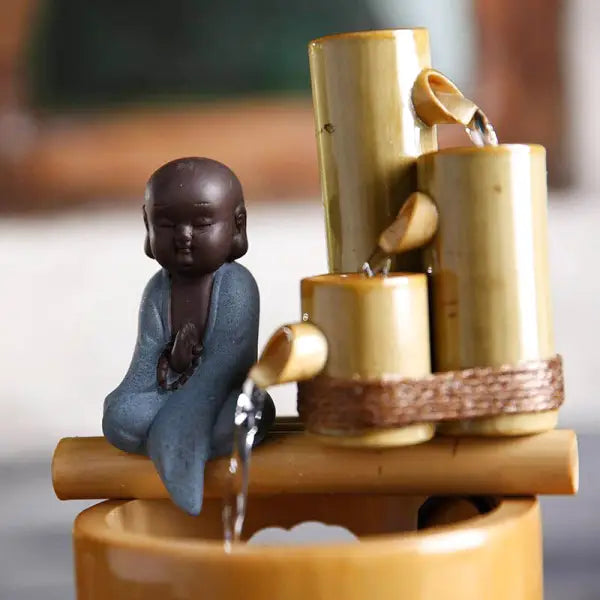 Fontaine Bouddha en Bambou — ZenBamboo