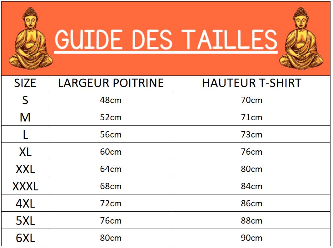 T‑Shirt Bouddha — Tête de Divinité Bouddhiste