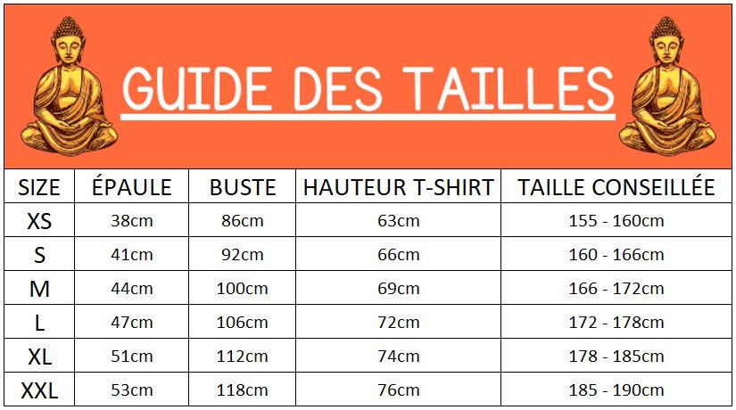 Bouddha & Lotus – T-Shirt à Manches Longues