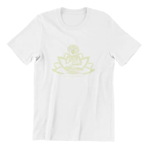 T‑Shirt Bouddha et Fleur de Lotus — Édition Signature