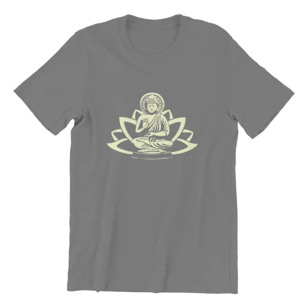 T‑Shirt Bouddha et Fleur de Lotus — Édition Signature