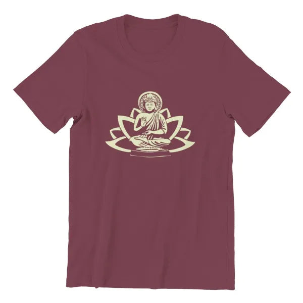 T‑Shirt Bouddha et Fleur de Lotus — Édition Signature