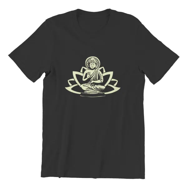 T‑Shirt Bouddha et Fleur de Lotus — Édition Signature