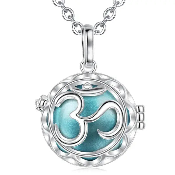 ZenAura Pendentif Bouddha – Symbole AUM