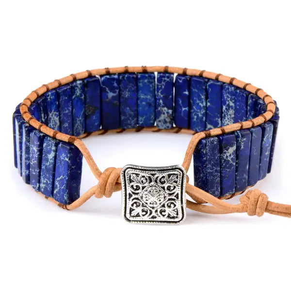 Bracelet Bouddhiste Premium – Multi Pierres Naturelles