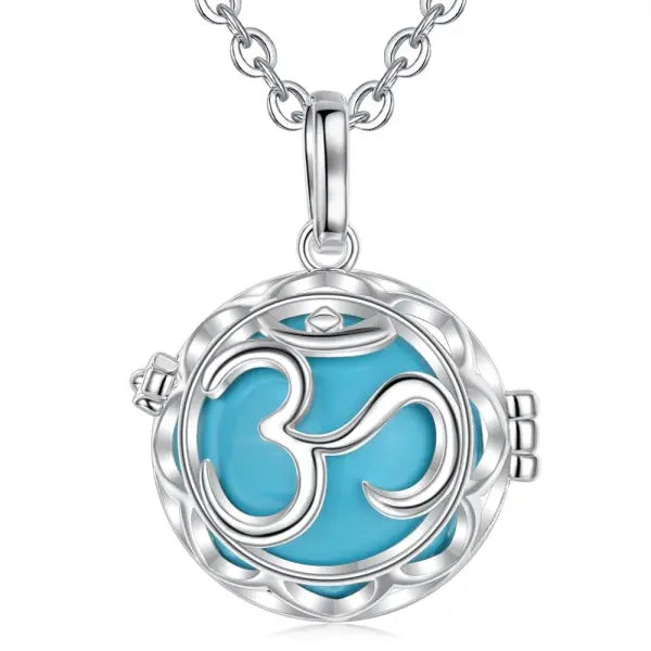 ZenAura Pendentif Bouddha – Symbole AUM