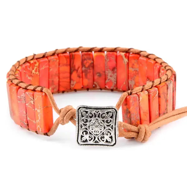 Bracelet Bouddhiste Premium – Multi Pierres Naturelles