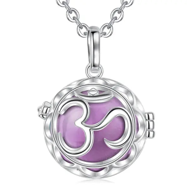 ZenAura Pendentif Bouddha – Symbole AUM
