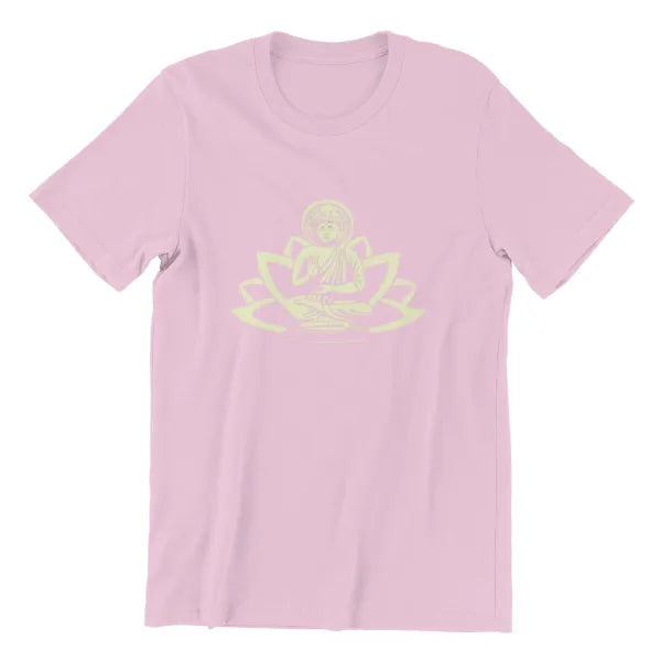 T‑Shirt Bouddha et Fleur de Lotus — Édition Signature