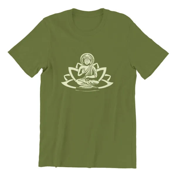 T‑Shirt Bouddha et Fleur de Lotus — Édition Signature