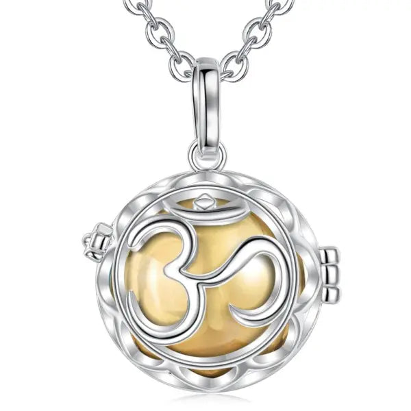 ZenAura Pendentif Bouddha – Symbole AUM
