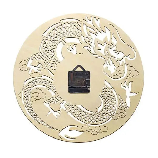 Horloge Bouddha et Dragon Chinois — Édition Prestige