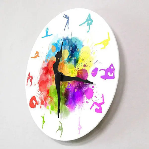 Horloge Bouddha Yoga – Décoration Femme