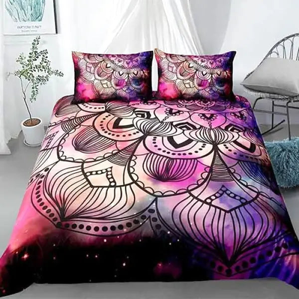 Drap Housse Bouddha Mandala — Collection Zen