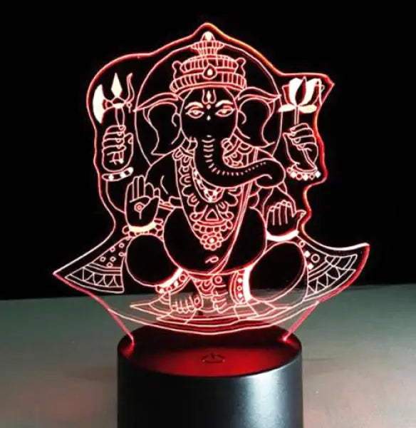 Lampe Ganesh Éléphant - Édition Signature