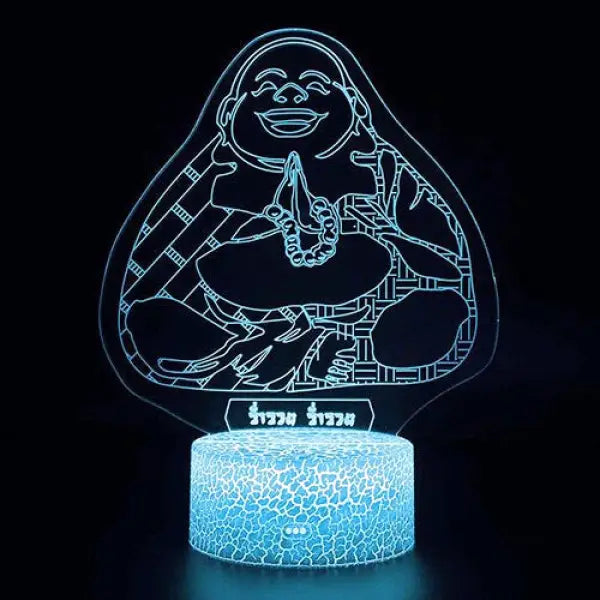 Lampe de Chevet Bouddha Zen - Édition Signature
