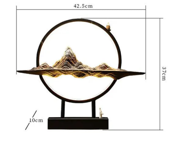 Lampe Bouddha sur Pied Zen — Édition Prestige