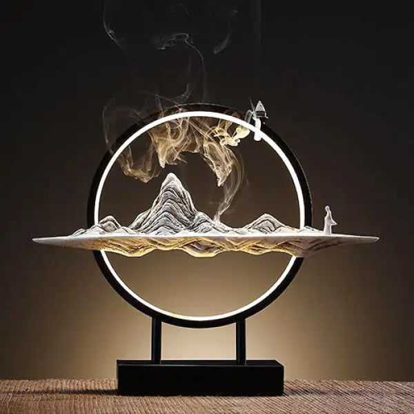 Lampe Bouddha sur Pied Zen — Édition Prestige