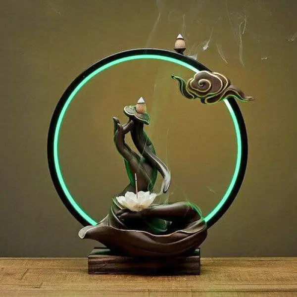 Lampe d'encens Bouddha