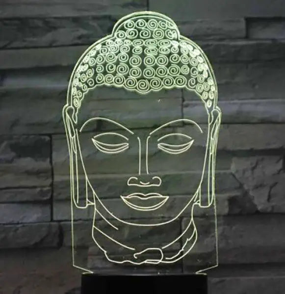 Lampe à Tête de Bouddha — Édition Signature