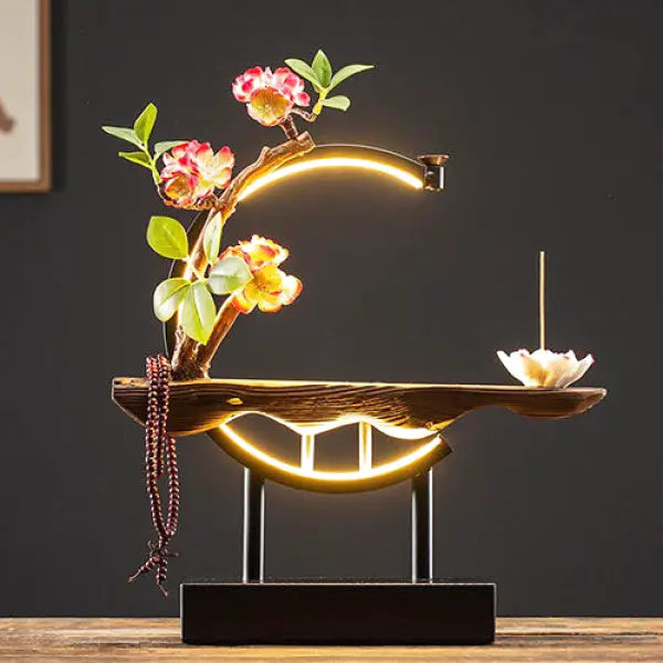 Lampe de Bureau Bouddha avec Encens – Édition Signature