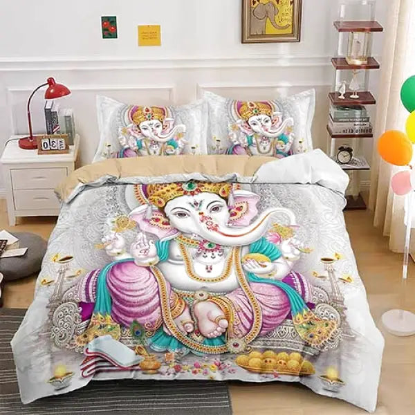 Housse de Couette Seigneur Ganesh – Collection Prestige