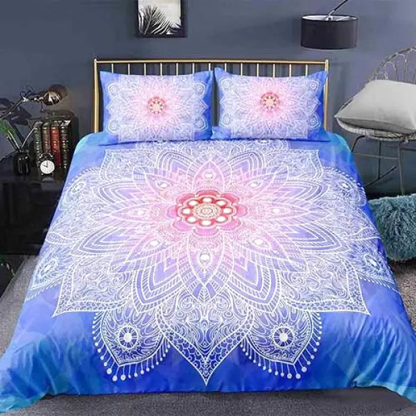 Housse de Couette Bouddha Mandala Indien – Collection Signature