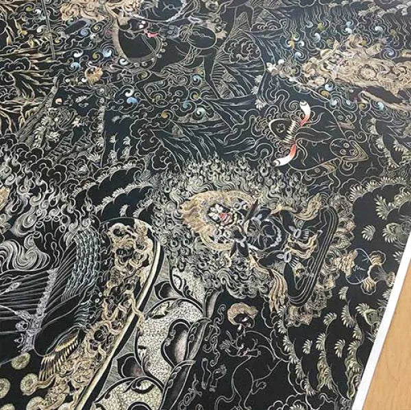 Thangka Protection: Divinité Courroucée