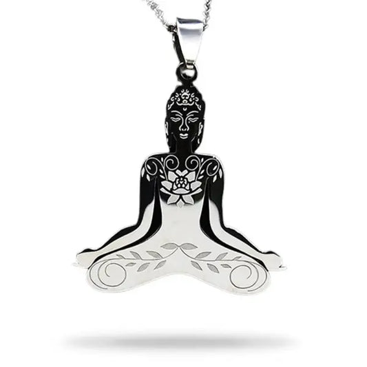 pendentif-bouddha-acier