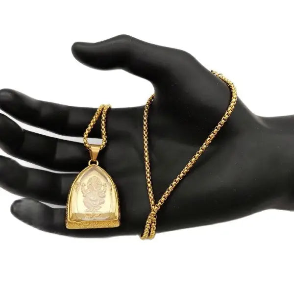Pendentif Bouddha et Ganesh – Collection Prestige