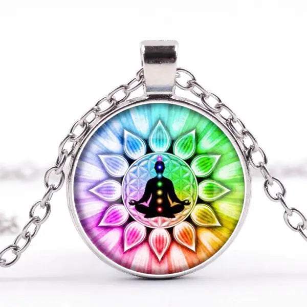 Pendentif Bouddha 7 Chakras - Collection Signature