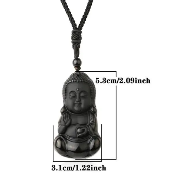 Pendentif Bouddha Méditant — Collection Zen