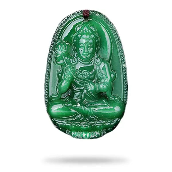 Pendentif Bouddha en Jade – Édition Premium
