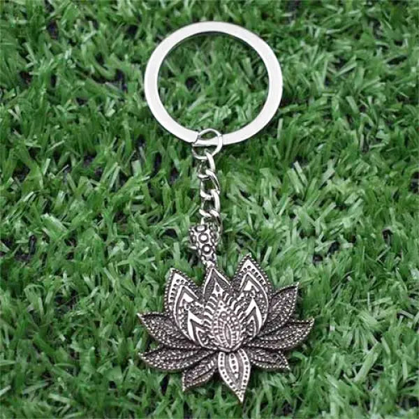 Porte-clés Lotus Bouddhiste Premium