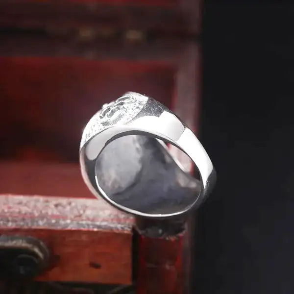 Bague Bouddha en Argent – Puissant Symbole AUM