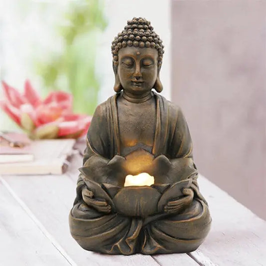 statue-bouddha-assis-jardin