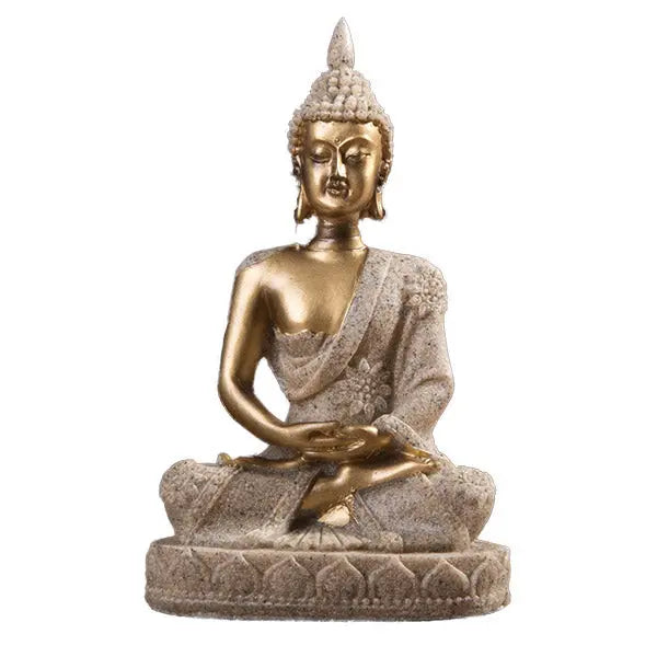 Statue Bouddha en Position Dhyana — Collection Zen