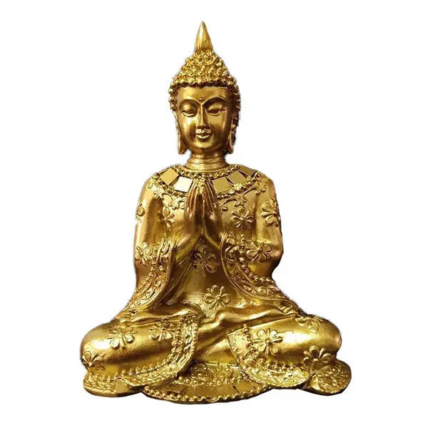 Statue Bouddha Déco Doré