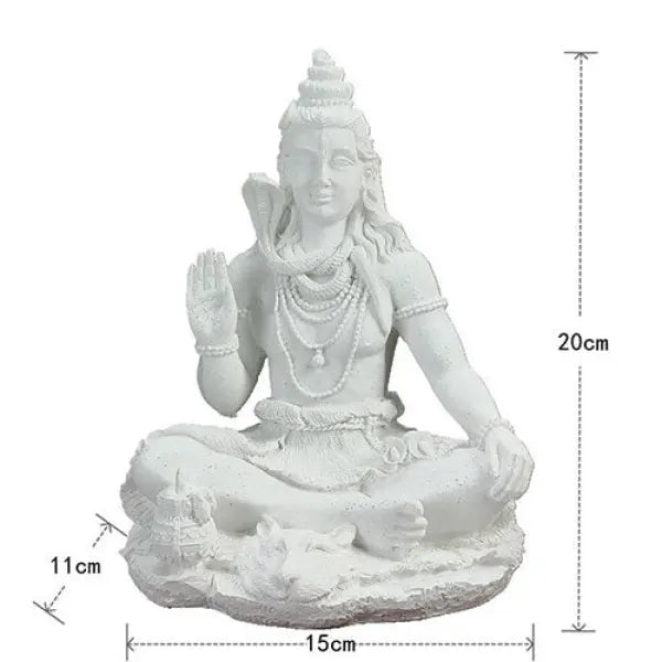 Statue Bouddha et Shiva — L'Esprit de l'Inde