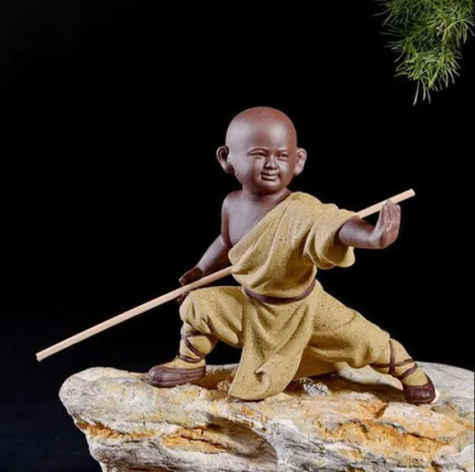statuette-moine-shaolin