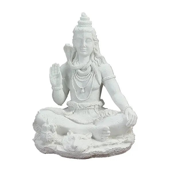 Statue Bouddha et Shiva — L'Esprit de l'Inde